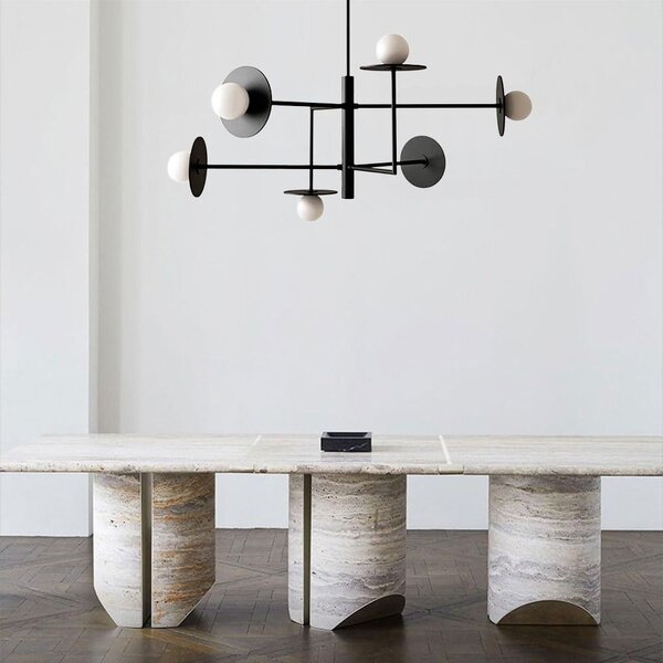 Lampa APP1668-6CP Black