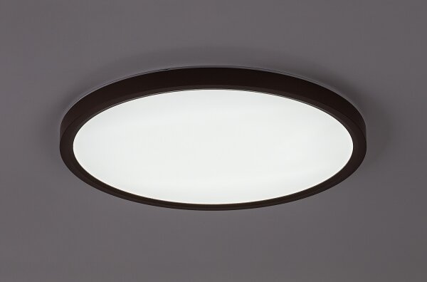Rabalux 75083 - Plafonieră LED LAUTREC pentru baie, 24W/230V, diametru 40 cm, IP44, maro