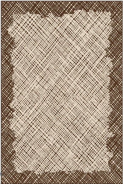 Covor Bucatarie, Flex 19645 19, Crem Bej, Antiderapant Dreptunghi, 133x195