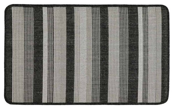 Model Flex Antiderapant 19610 80, Covoras intrare 50 x 80 cm , Gri Dreptunghi, 50x80