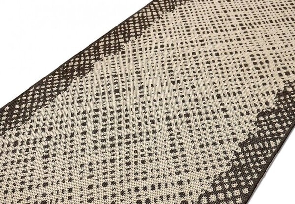 Covor Bucatarie, Flex 19645 19, Crem Bej, Antiderapant Dreptunghi, 133x195
