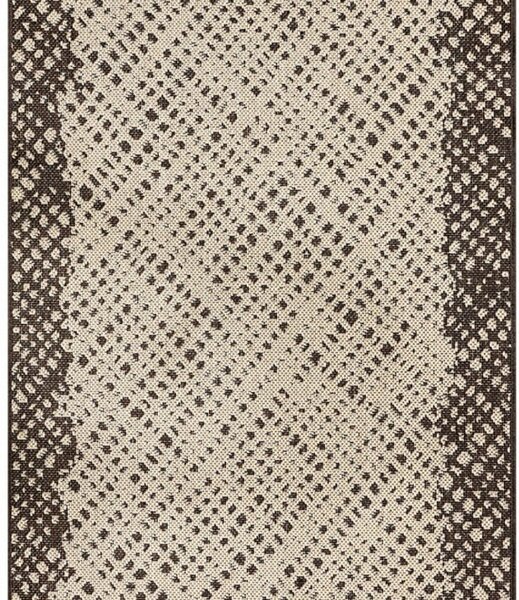 Covor Bucatarie, Flex 19645 19, Crem Bej, Antiderapant Dreptunghi, 133x195