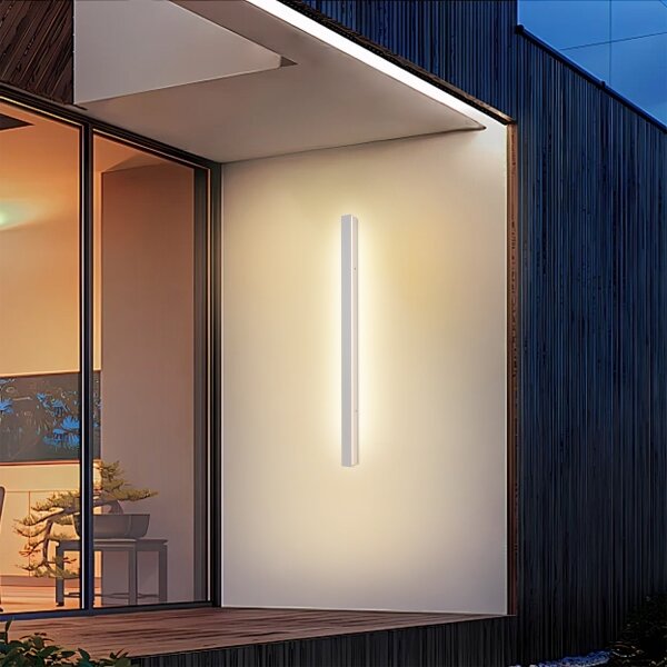 Brilagi -LED Lampă de perete pentru exterior LINEAR LED/22W/230V 3000K IP65 100 cm alb CRI 90
