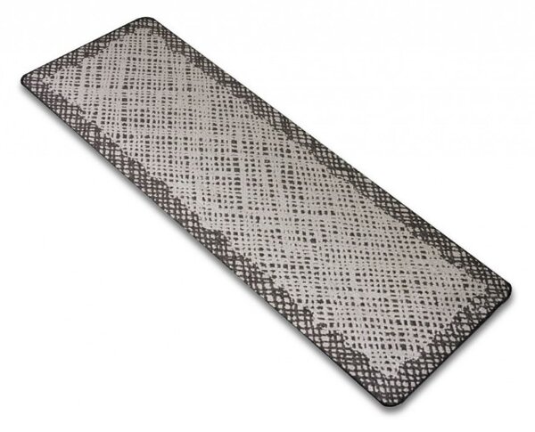 Covor Bucatarie, Flex 19645 08, Gri, Antiderapant Dreptunghi, 133x195