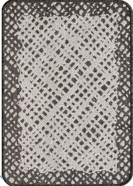 Covor Bucatarie, Flex 19645 08, Gri, Antiderapant Dreptunghi, 133x195
