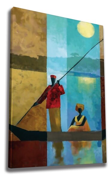Tablou WY217, multicolor, panza, 50x70 cm