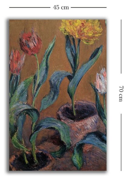 Tablou 678CLD1106, multicolor, panza, 45x70 cm