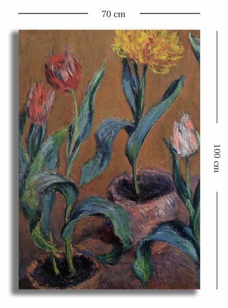 Tablou 678CLD1139, multicolor, panza, 70x100 cm