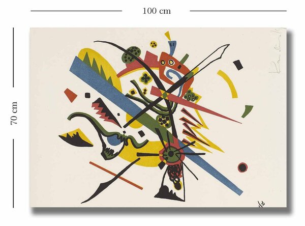 Tablou 677VSL1151, multicolor, panza, 100x70 cm