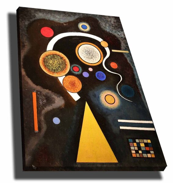 Tablou 677VSL1149, multicolor, panza, 70x100 cm