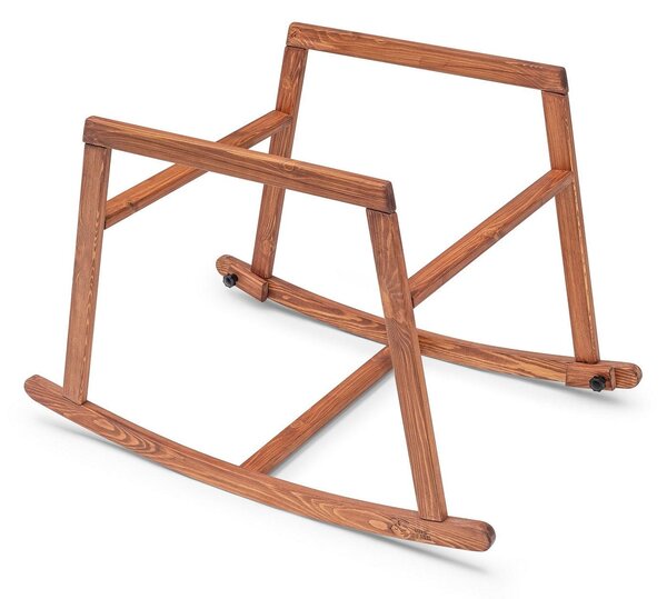 Balansoar bebelusi HIER, negru/stejar inchis, lemn de pin/poliester, 9