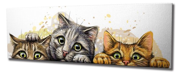 Tablou PC296, multicolor, lemn, 80x30 cm