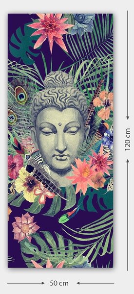 Tablou 451ERN1918, multicolor, panza, 50x120 cm