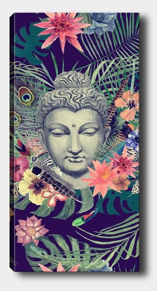 Tablou 451ERN1918, multicolor, panza, 50x120 cm