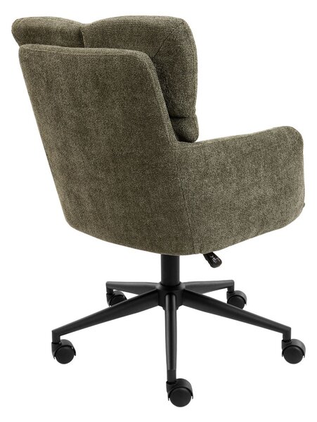 Scaun de birou pivotant Aria verde
