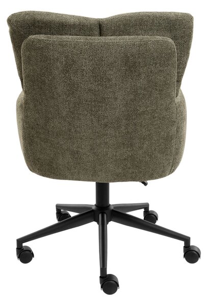 Scaun de birou pivotant Aria verde