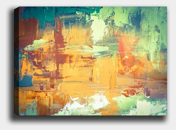 Tablou 441HPE2427, multicolor, panza, 100x70 cm