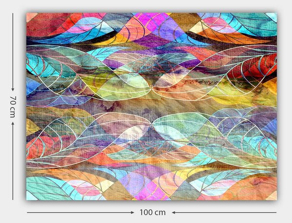 Tablou 441HPE2036, multicolor, panza, 100x70 cm