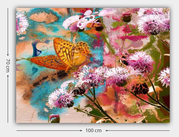 Tablou 441HPE1991, multicolor, panza, 100x70 cm