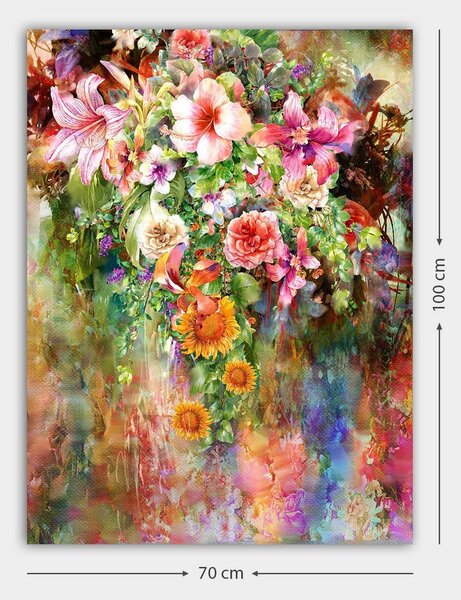 Tablou 441HPE1408, multicolor, panza, 70x100 cm