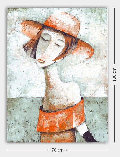 Tablou 441HPE1283, multicolor, panza, 70x100 cm