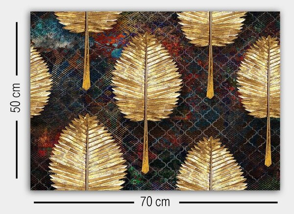 Tablou 529TCR1828, multicolor, panza, 70x50 cm