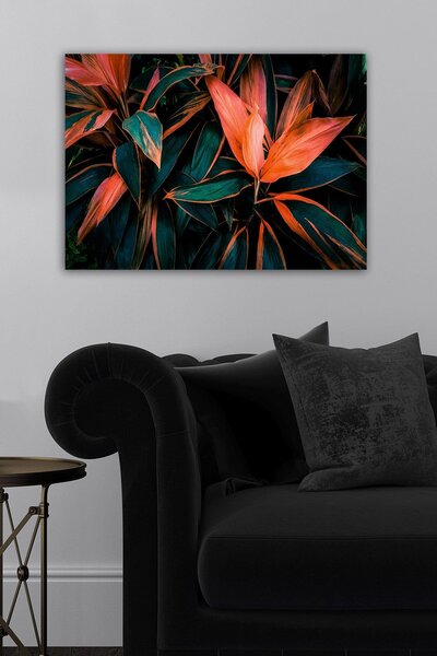 Tablou 529TCR1731, multicolor, panza/lemn, 70x50 cm