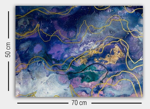 Tablou 529TCR1813, multicolor, panza, 70x50 cm