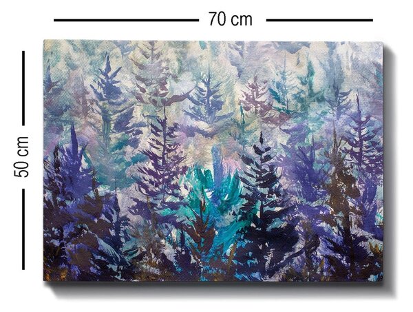Tablou 529TCR1190, multicolor, panza, 70x50 cm