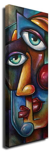 Tablou PC99, multicolor, panza, 30x80 cm