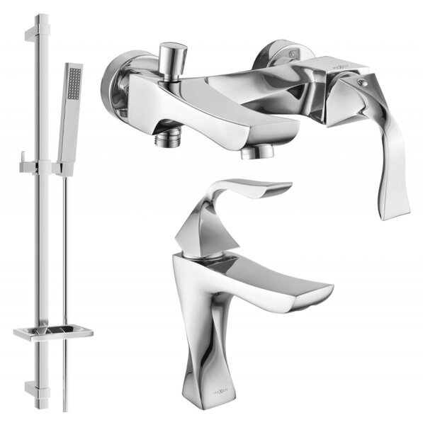 Mexen Estrella DQ02 set baie, crom - 72303DQ02-00