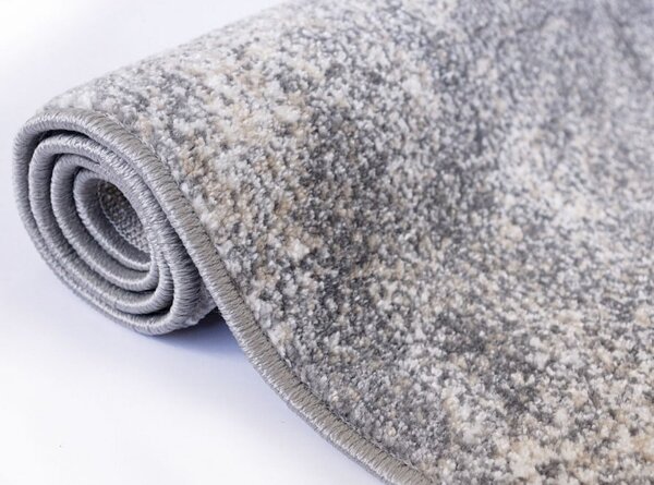 Traversa Hol, Model Cappuccino 16007 19, Festonata, Latime 100 cm, Gri 100 x 400