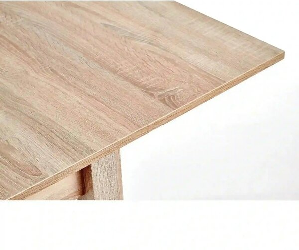 Masa extensibila GRACJAN, stejar sonoma, PAL laminat, 80/160x80x76 cm