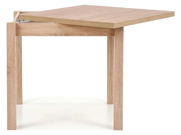 Masa extensibila GRACJAN, stejar sonoma, PAL laminat, 80/160x80x76 cm