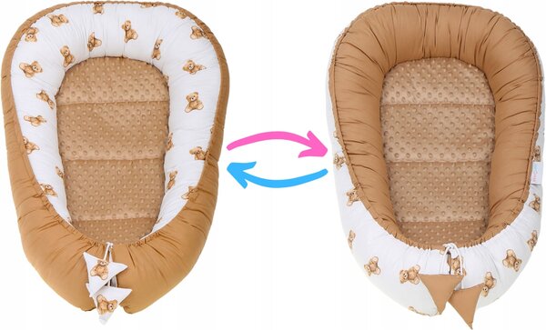 JAKS Set pentru pătuț din 7 piese ursuleț Teddy