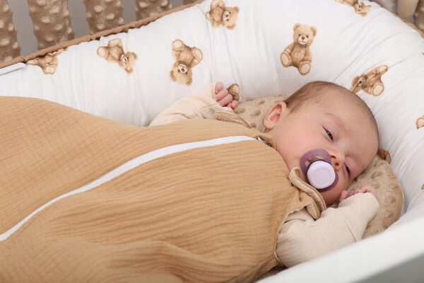 JAKS Set pentru pătuț din 7 piese ursuleț Teddy