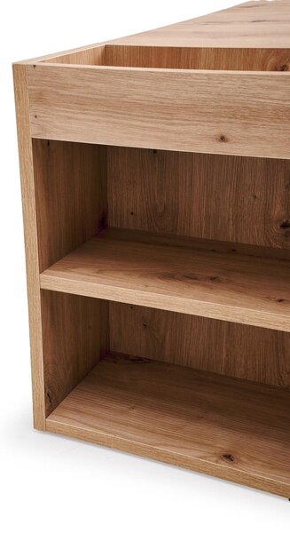Masuta cafea MURCIA, stejar artisan, PAL laminat, 100x55x42 cm