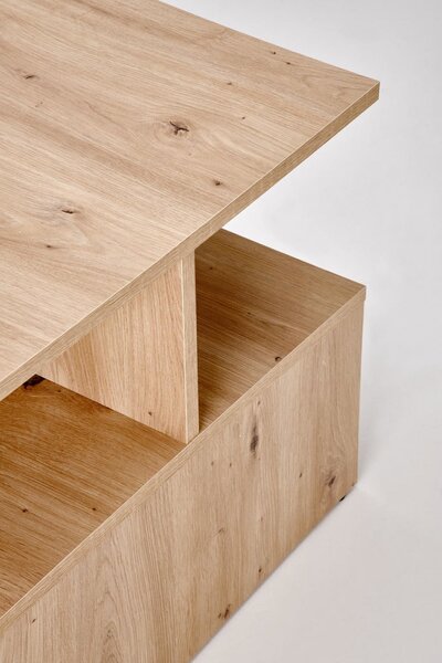 Masuta cafea IVA, stejar artisan, PAL laminat, 90x51x43 cm