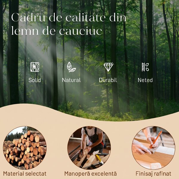 HOMCOM Balansoar din Catifea Fină cu Suport Picioare, Spătar Reclinabil, Stil Scandinav, Crem | Aosom Romania