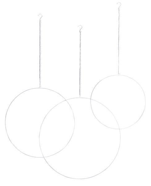 Decorațiune suspendată Tara White 3buc