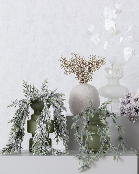 Ramură Thistle white 100cm