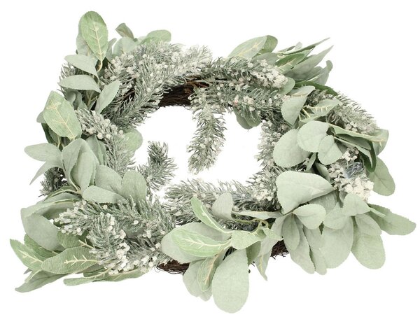 Decoratiune coronita Ice Christmas ⌀50cm