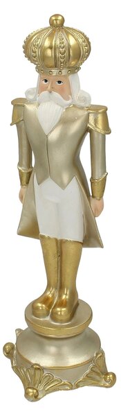 Spărgător de nuci figurină 42cm aur