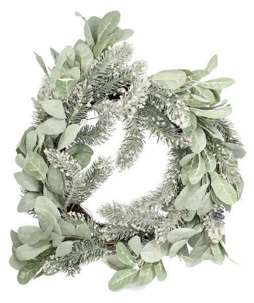 Decoratiune coronita Ice Christmas ⌀50cm