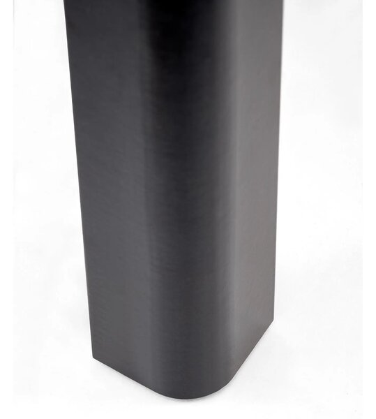 Masa extensibila RINGO, casmir/negru, PAL furniruit, 102/142x102x76 cm