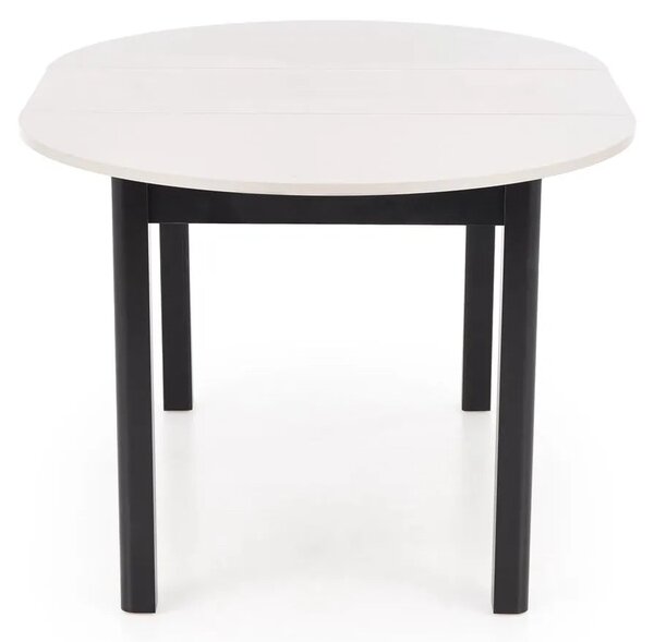 Masa extensibila RINGO, casmir/negru, PAL furniruit, 102/142x102x76 cm