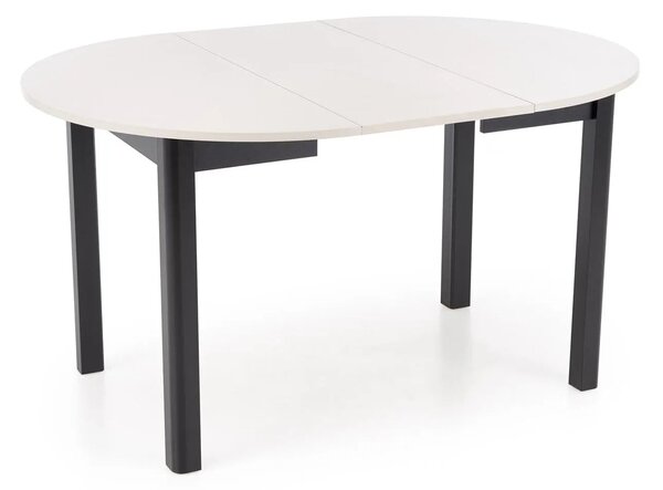 Masa extensibila RINGO, casmir/negru, PAL furniruit, 102/142x102x76 cm