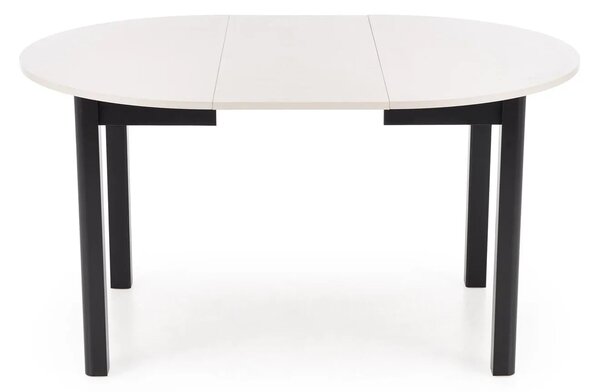 Masa extensibila RINGO, casmir/negru, PAL furniruit, 102/142x102x76 cm