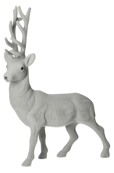 Decorațiune Reindeer 30x9x40 gri