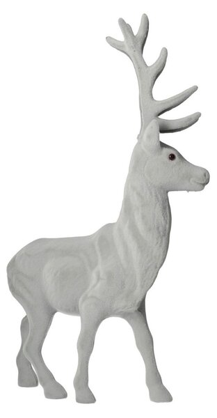 Decorațiune Reindeer 30x9x40 gri